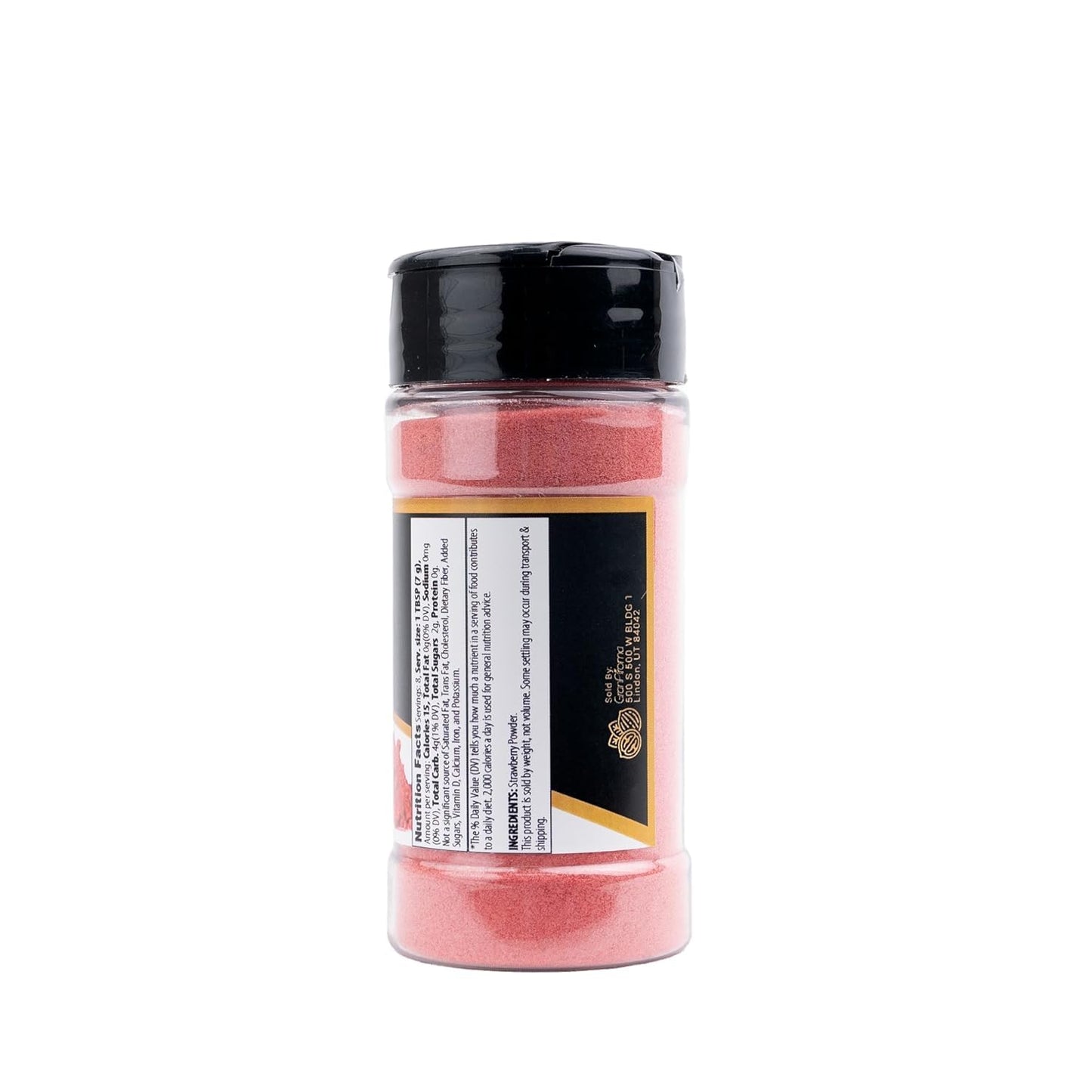 Granaroma Strawberry Fruit Powder, Juicy, Zesty, Perfect For Smoothies, Baking, Desserts, And Beverages (2 Ounce)