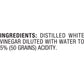 Heinz All Natural Distilled White Vinegar with 5% Acidity, 1 gal Jug