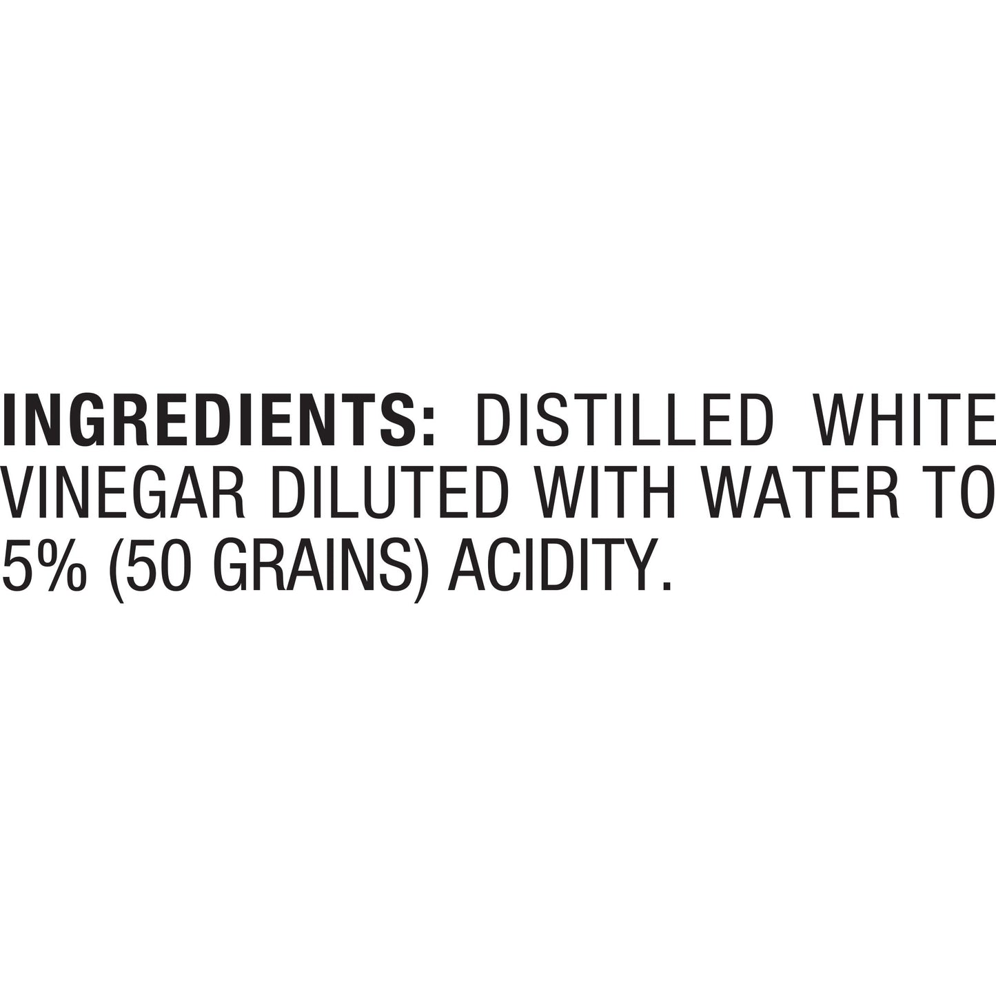 Heinz All Natural Distilled White Vinegar with 5% Acidity, 1 gal Jug