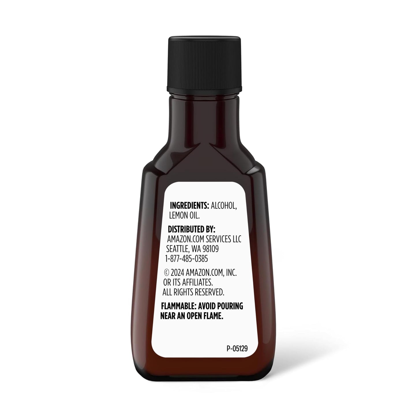 Happy Belly Pure Lemon Extract, 1 fl oz, 100% Natural Flavoring, Ideal for Baking and Cooking