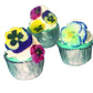 CHOCKACAKE Edible Wafer Flowers for Cake Decorating, Sunflowers, 28pcs, Paper
