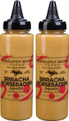 Terrapin Ridge Farms Sriracha Horseradish Sauce - 8.5 Ounce Squeeze Bottles (Pack of 2)