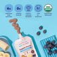 Ready Set Food Organic Puree Pouch - Organic Baby Food Squeeze Pouch with Top 3 Allergens for Baby Allergen Introduction, Includ