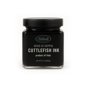 Sanniti Cuttlefish Ink Nero Di Seppia | Authentic Italian Seafood Ink | Gourmet Ingredient For Pasta  Risotto  And Seafood Dishes | Product Of Italy (8.1 Oz)