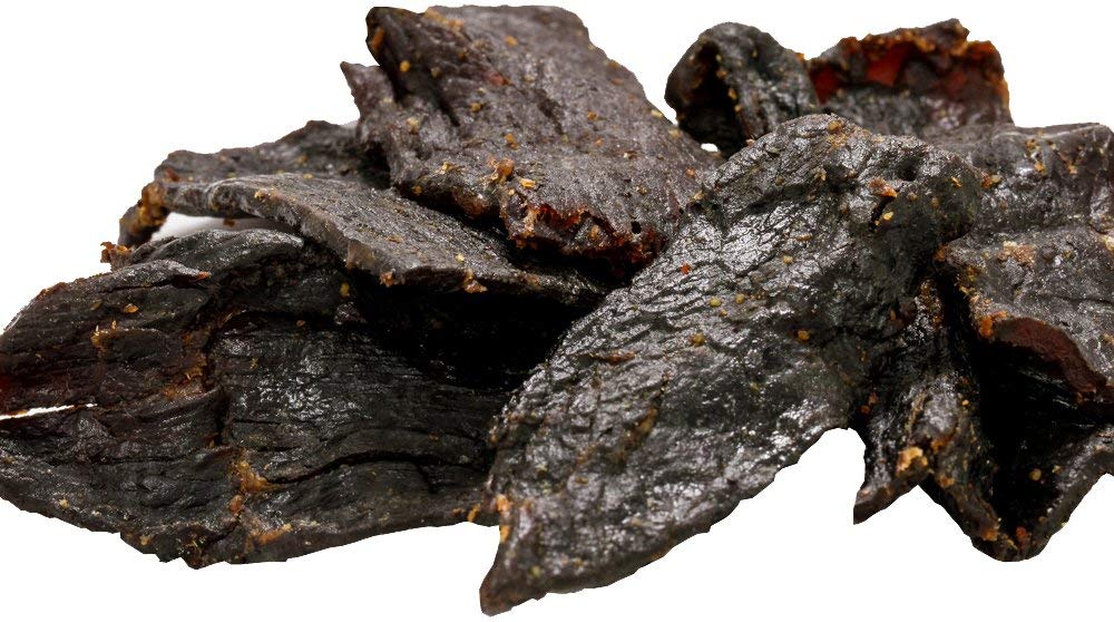 Buffalo Bills Beef Jerky Pieces - 16oz Premium Maple Pepper - One Pound Bag - Random Size Pieces