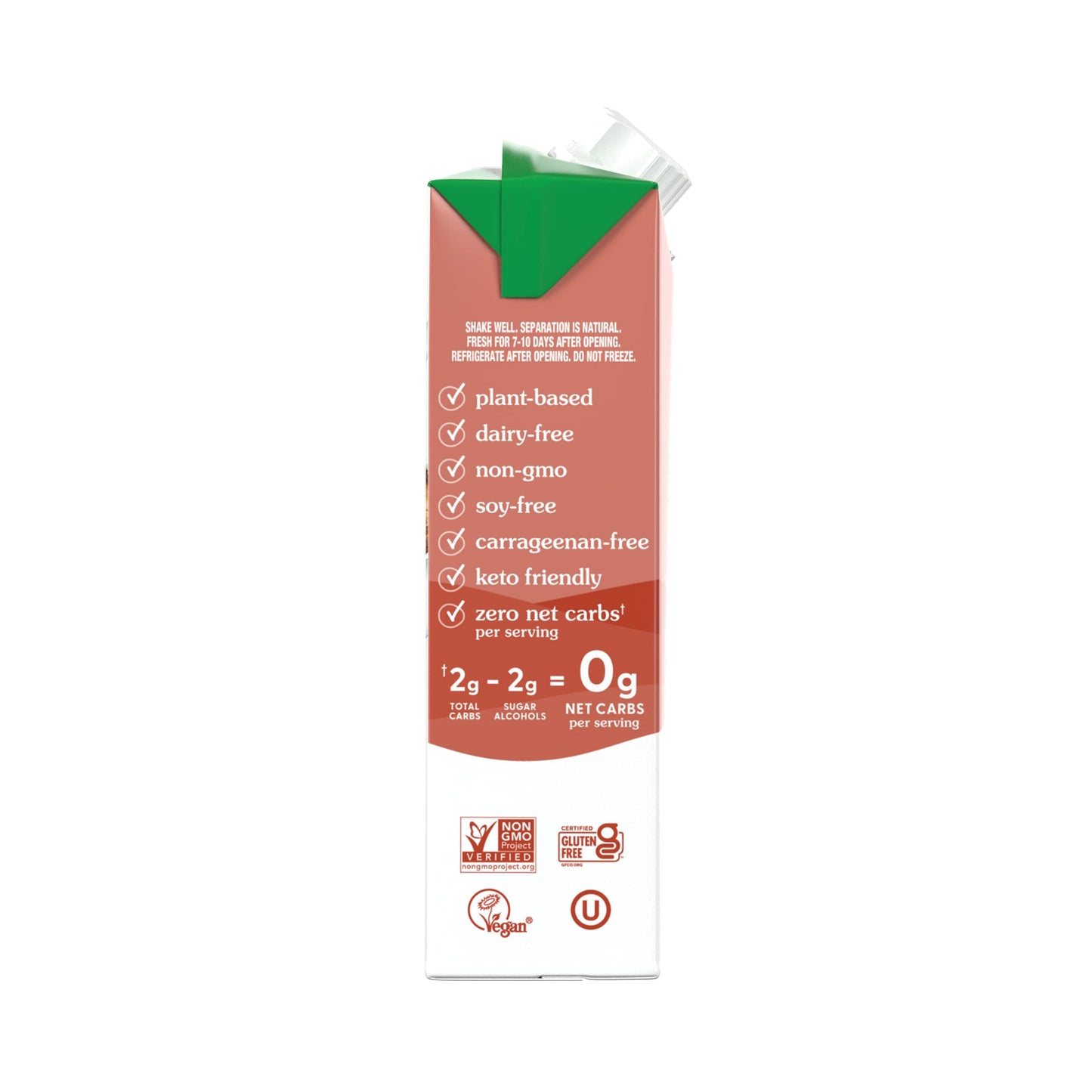 Nutpods Cookie Butter Keto Coffee Creamer - Sweetened Non Dairy Creamer With Zero Sugar - 5 Calories And Zero Net Carbs Per Serving - Gluten Free, Non-Gmo, Vegan, Sugar Free, Kosher (12-Pack)