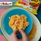 [Ottogi] Ppushu Ppushu Korean Ramen Snack Variety Pack, Crush To Eat Noodle,Bbq, Bulgogi, Grilled Chicken, Spicy Rice Cake Flavors, 3.17Oz (90G) X 8 Pack,Crunch & Shake Noodle Snack
