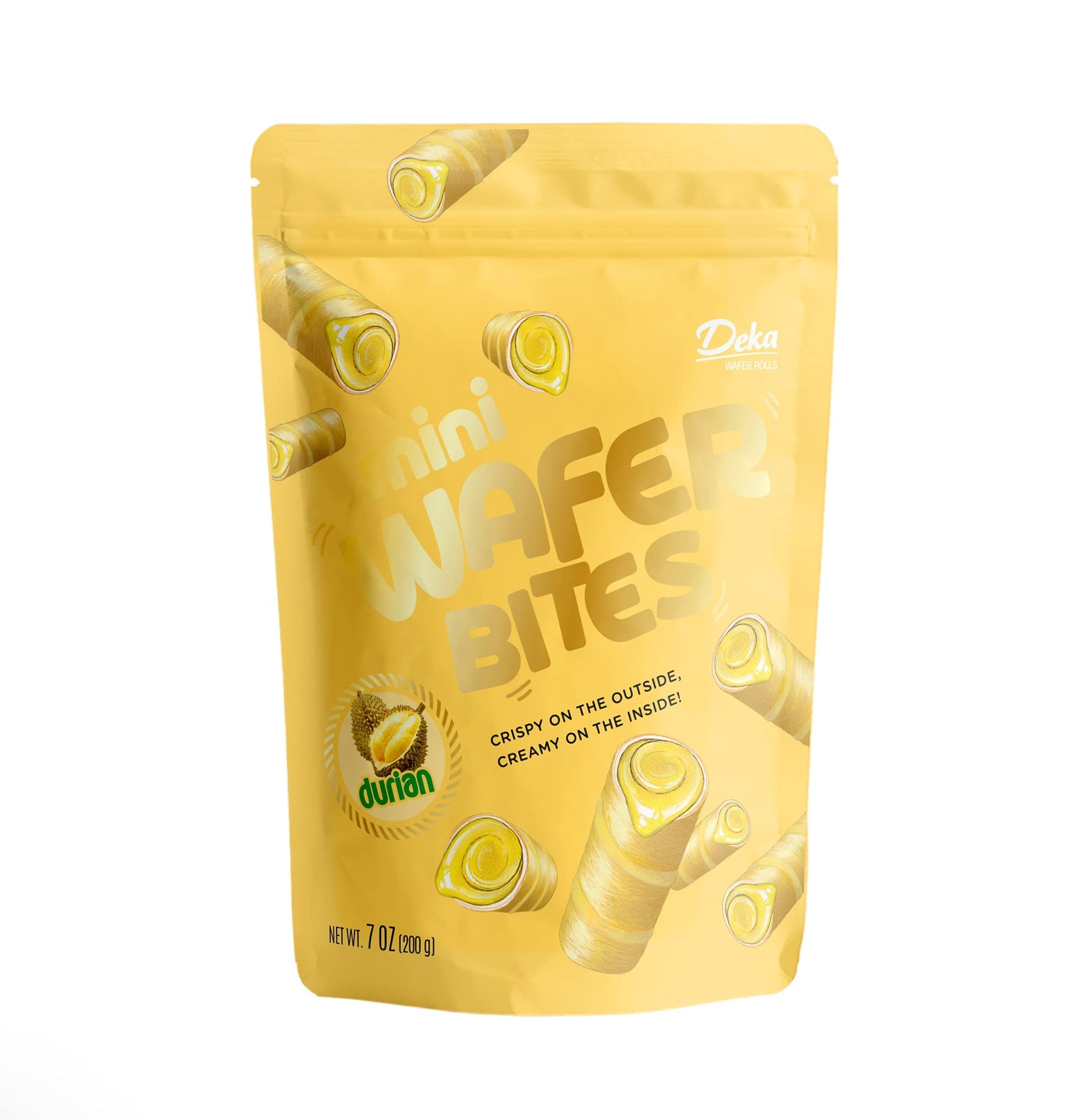 Deka Mini Wafer Bites (Durian, Pack of 1)