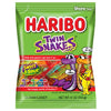 Haribo Gummi Candy, Twin Snakes, 4 oz. Bag (Pack of 12)