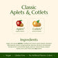 Liberty Orchards, Original Aplets & Cotlets - Gourmet Chewy Snack in Gift Box, Vegan Turkish Delight Candy 10 Oz.