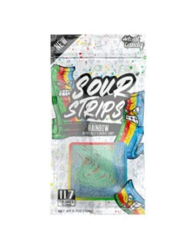 Sour Strips Rainbow (Pack Of 3)