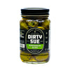Dirty Sue Pepperoncini Stuffed Green Olives - 16oz Mason Jar | Perfectly Stuffed with Premium Pepperoncini | Imported From The F