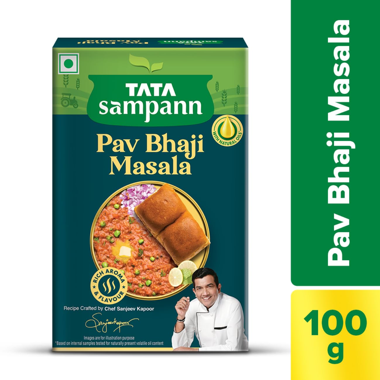 Tata Sampann Pav Bhaji Masala, 100G