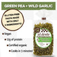Al Dente Plant Based Pasta Green Pea + Wild Garlic, 8 Ounce (Pack Of 6)