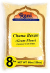 Rani Chana Besan (Chickpeas Flour, Gram) 128Oz (8Lbs) 3.63Kg Bulk ~ All Natural | Vegan | Gluten Friendly | Non-Gmo | Indian Origin