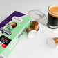 Fresh Roasted Coffee Espresso Pods for Nespresso OriginalLine  Italian Craft Espresso Variety  120 Recyclable Aluminum Capsules