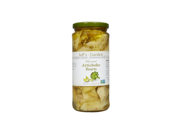 Jeff'S Garden Marinated Artichoke Hearts | Non-Gmo, Keto, Vegetarian, Kosher | 14.5 Ounce Jar (Pack Of 6)