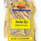 Rani Amchur (Mango) Dried Whole Slices Spice 3.5oz (100g) ~ All Natural, Indian Origin | No Color | Gluten Friendly | Vegan | NO
