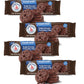 Voortman Sugar Free Fudge Brownie Chocolate Chip Cookies (Pack of 4) Baked With Real Cocoa