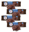 Voortman Sugar Free Fudge Brownie Chocolate Chip Cookies (Pack of 4) Baked With Real Cocoa