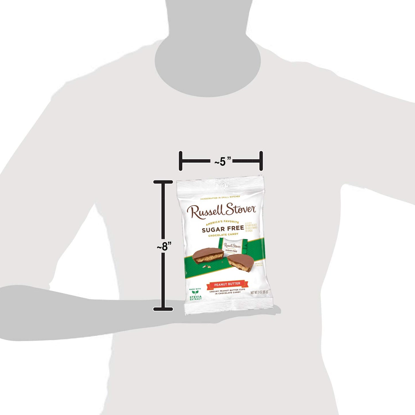 Russell Stover Sugar Free Peanut Butter Cups
