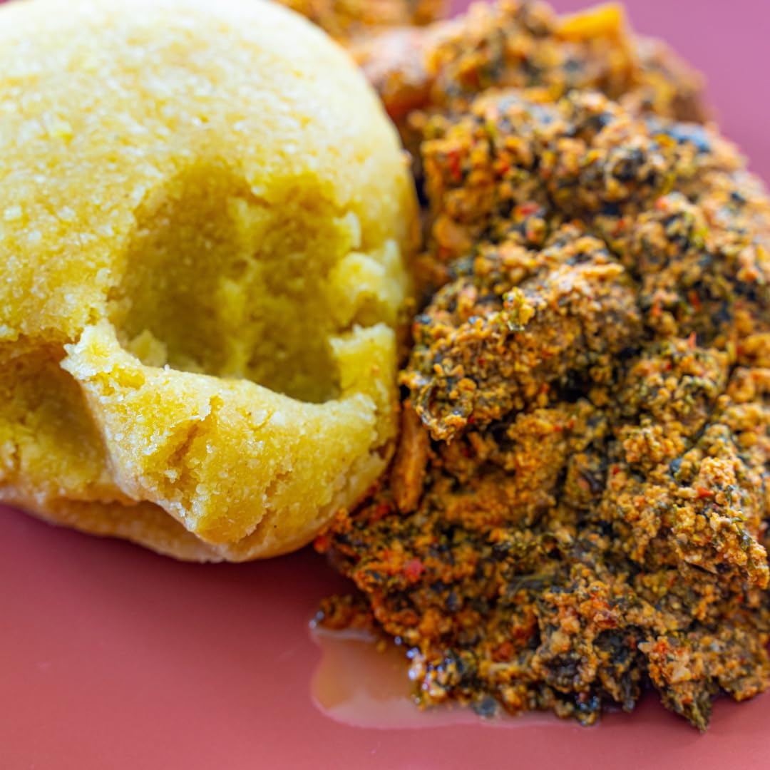 Kovafood Yellow Garri, 4 LBs - Premium Quality, Gluten-Free, Traditional African Food