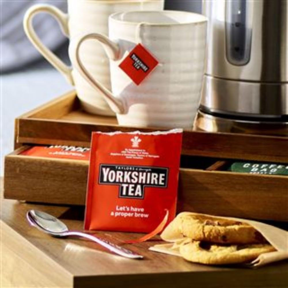 Taylors Of Harrogate Yorkshire Red, 160 Count (Pack Of 6)