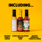 Hot Ones Hot Sauce Challenge Set - Season 26 - Hot Sauce Gift Sets - Hot Sauce Variety Pack - Made With Natural Ingredients - Un
