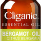 Cliganic Organic Bergamot Essential Oil, 100% Pure Natural For Aromatherapy | Non-Gmo Verified