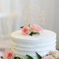 Hatcher Lee Cake Topper 60 Years Birthday or 60th Anniversary, Gold Crystal Rhinestone, Model HCL-306
