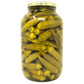 Laras Pickled Okra - Artisanal Southern Style - 64oz Each - Pack of 2 - Gluten-Free Gourmet Snack