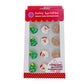 Sentovac 12Pcs Edible Cake Decorations And Cupcake Toppers | Santa, Tree, Sprinkles For Christmas And Birthday Parties