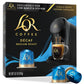LOR Coffee Pods  10 Count DECAF Medium Roast  Single-Serve Aluminum Coffee Capsules Compatible with the LOR BARISTA System & *Nespresso Original Machines  10 count (Pack of 1)