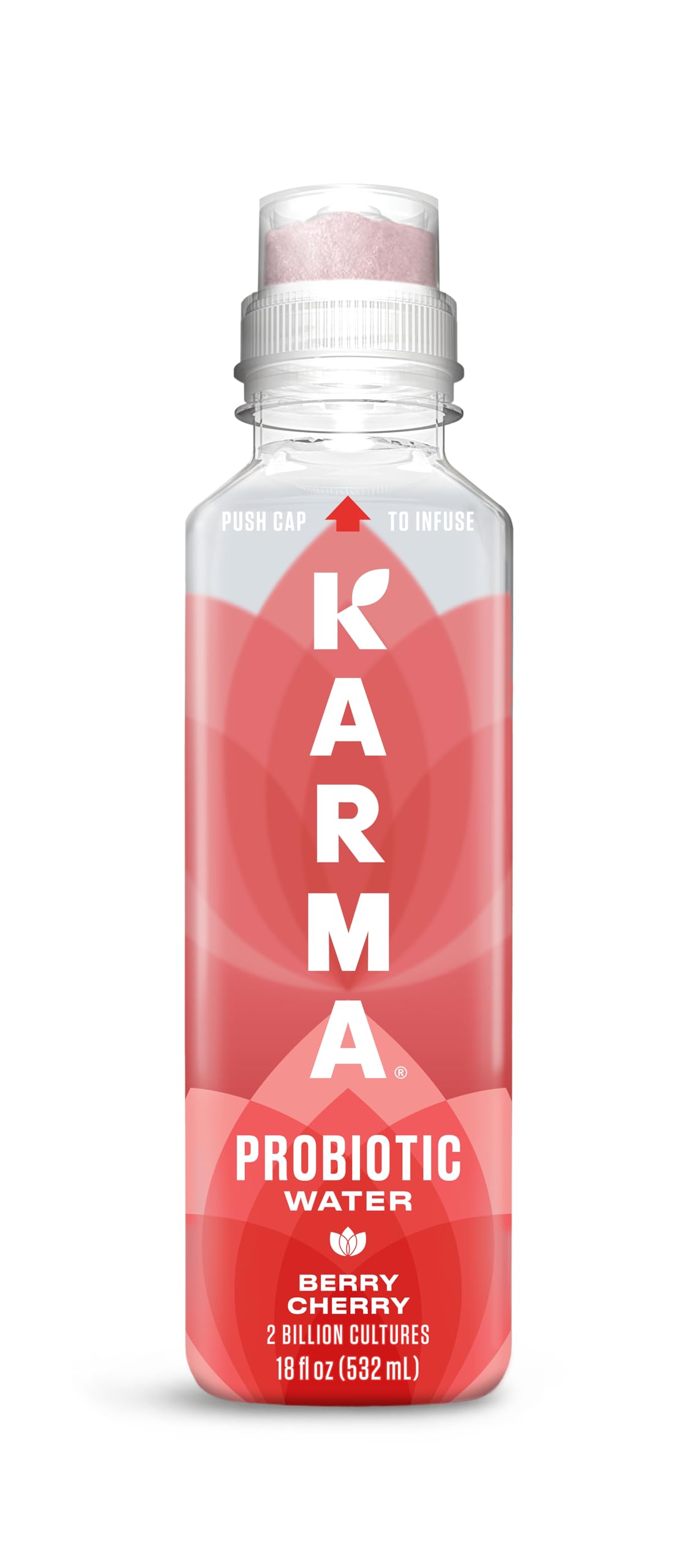 Karma Probiotic Water - Berry Cherry Drink - Immune & Gut Health Support