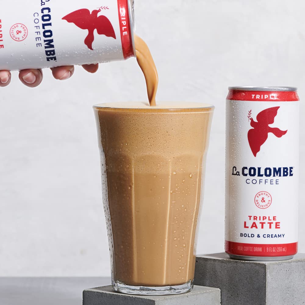 La Colombe Triple Draft Latte - 9 Fl Oz (Pack Of 16) - 3 Shots Of Cold-Pressed Espresso And Frothed Milk - Made With Real Ingred
