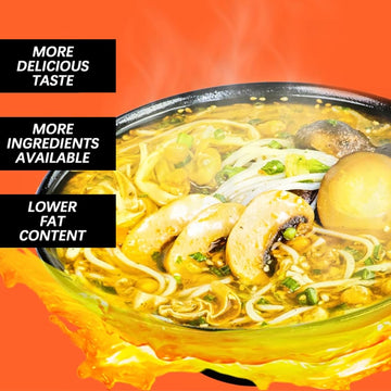 Sijiyunli - Guo Qiao Mi Xian - Vegetarian Lovers' Welfare, Pure Vegetable Ingredients, Delicious Without Meat, 0 Fat Rice Noodle
