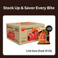 Nongshim Shrimp Crackers, Spicy Flavor, Crispy Baked Korean Snack, 2.6 oz Bags (Pack of 20) - PACKAGING MAY VARY