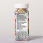 Cokoc Rainbow Jimmies Sprinkles - Soft Edible Rainbow Sprinkles for Cake Decorating & Ice Cream Toppings, 3.17oz