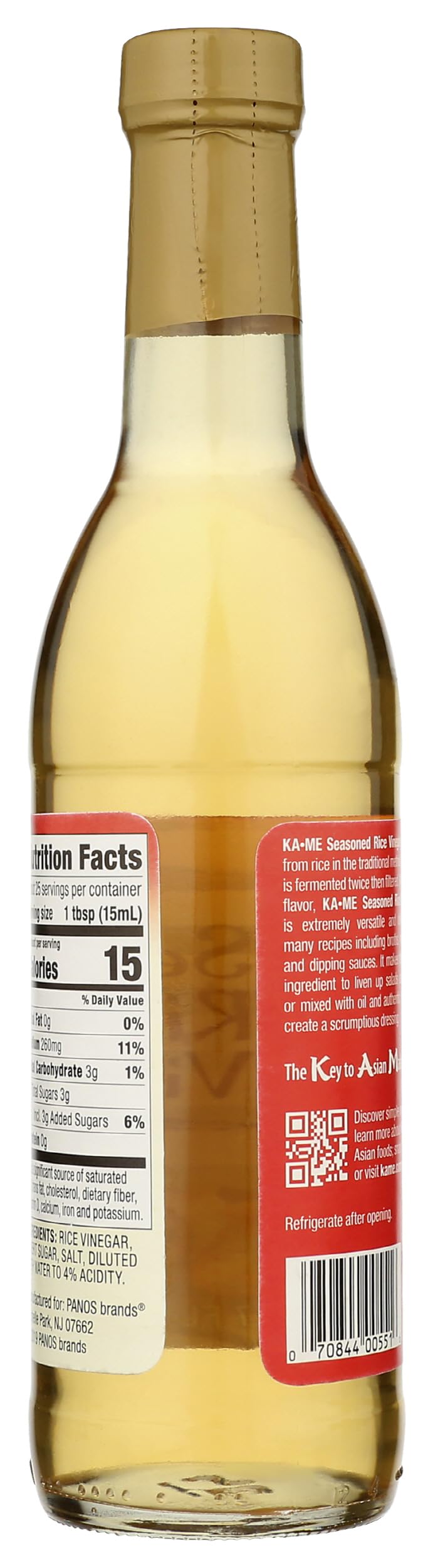 Ka'Me Vinegar - Rice - Seasoned - Case Of 12 - 12.7 Oz (12X12.7 Oz)