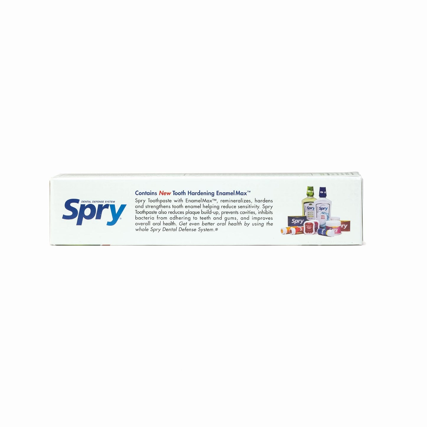 Spry Xylitol Toothpaste With Fluoride, Natural Spearmint, Anti-Cavity, 5 Oz (3 Pack)