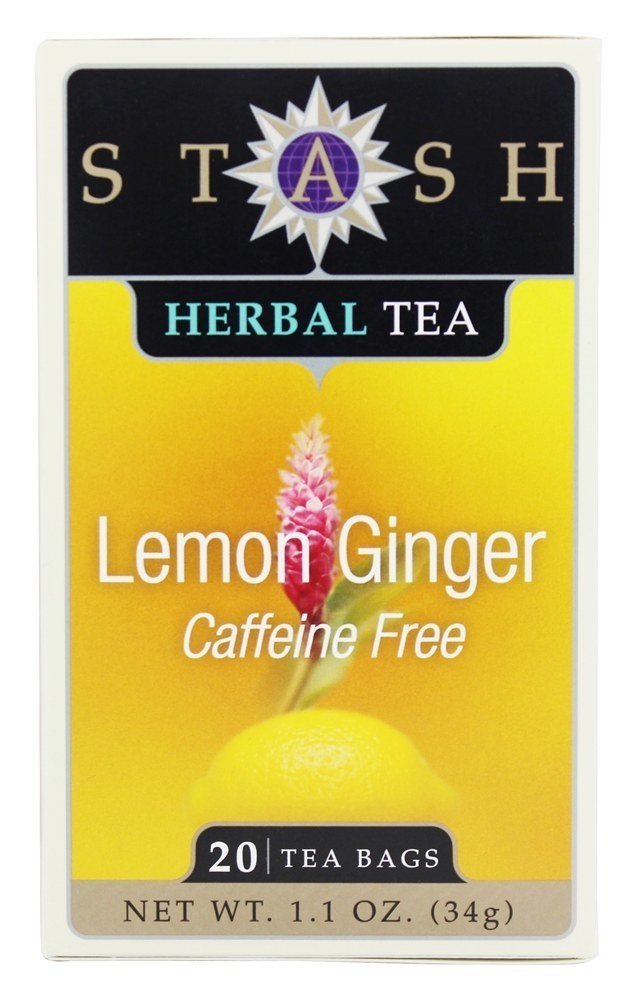 Stash Tea Lemon ginger (Pack of 6)