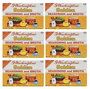 G Washingtons Seasoning And Broth, Golden, 1 Ounce (Pack Of 6)