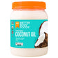 BetterBody Foods Organic, Naturally Refined Coconut Oil, 56 Fl Oz, All Purpose Oil for Cooking, Baking, Hair and Skin Care