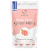 Xylitol Mints For Oral Care - Grapefruit Flavor, 100% Xylitol Sweetened, Sugar Free Candy, Happy Teeth Dental Mints From Finland