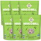 Sunny Fruit 100% RAW Fruit & Nut Snacks, Apricot, Cacao Nibs & Hazelnut, 6-Pack (9 Balls Per Bag) | Healthy, Convenient, On-the-