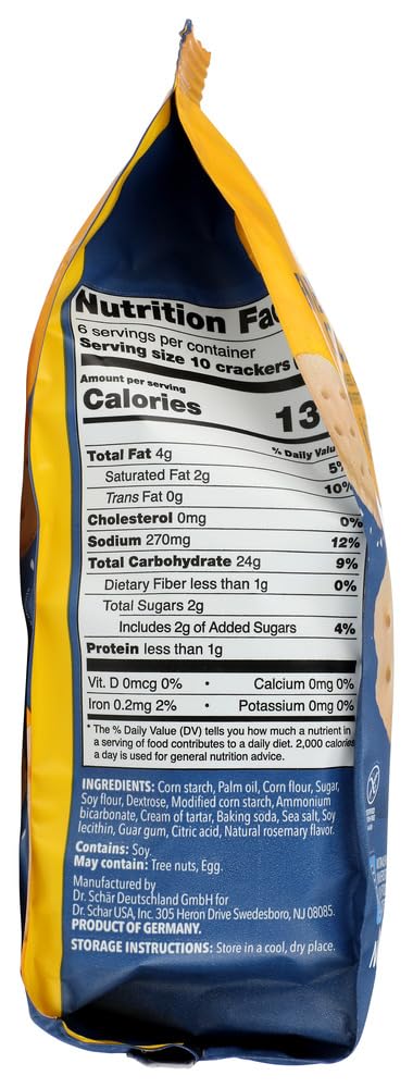 SCHAR CRACKER GF ENTERTAINMENT, 6.2 OZ [3 PACK]