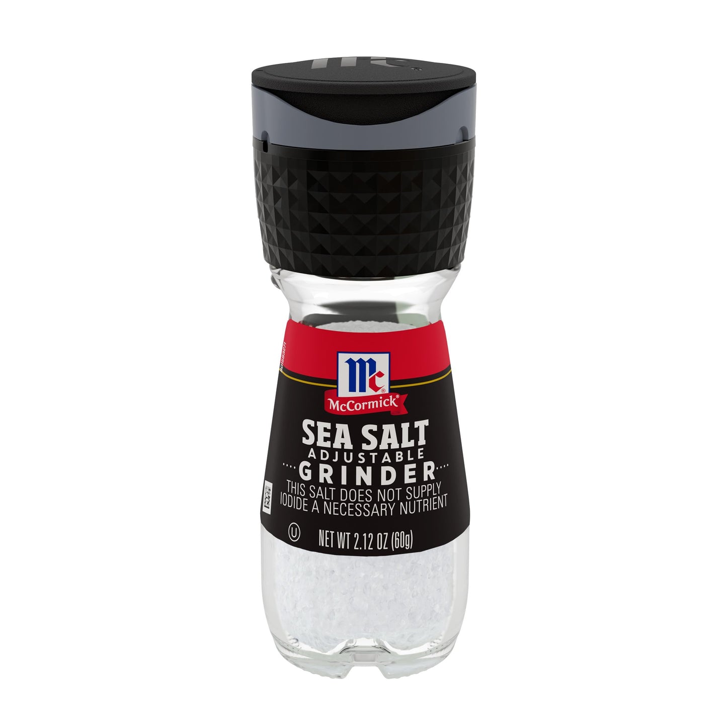 McCormick Sea Salt Grinder, 2.12 oz (Pack of 6)