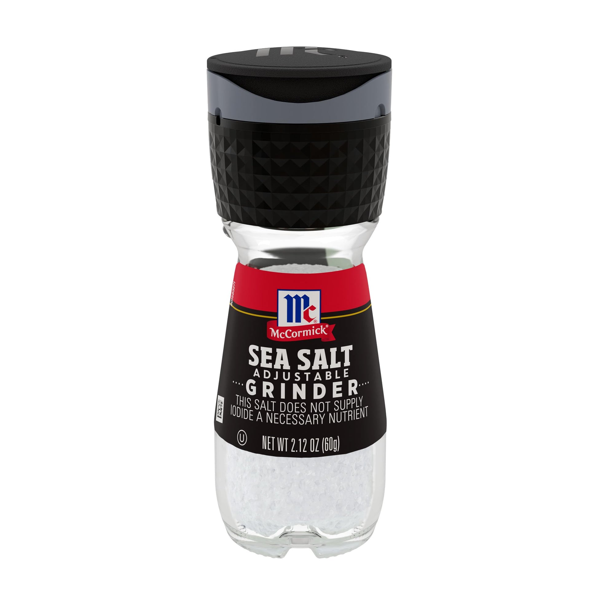 McCormick Sea Salt Grinder, 2.12 oz (Pack of 6)