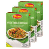 Shan Vegetable Biryani Recipe & Seasoning Mix 45g (1.58oz) Pack of 3 - Spices Blend for Vegetable Biryani - Suitable for Vegetar
