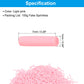 PATIKIL Faux Sprinkles Clay Sugar Granules for Nail Art, DIY Crafts, Light Pink, 100g